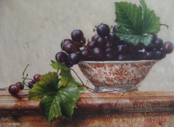 Finished Fruit Oil Painting Sample six