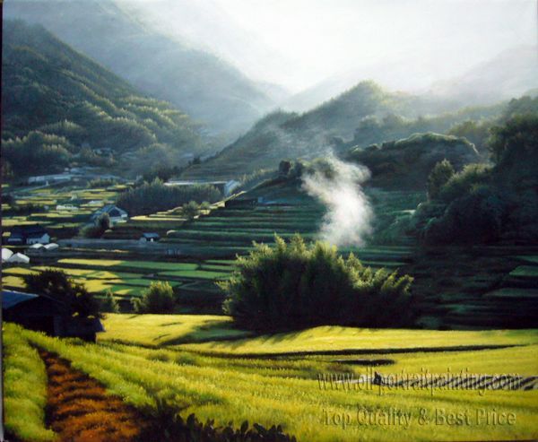 Finished Scenery Oil Painting Sample three