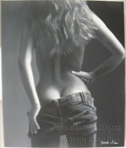 Finished Nude Oil Painting Sample five