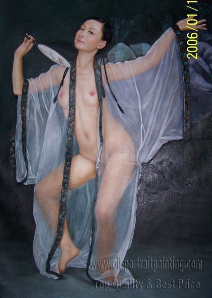 Finished Nude Oil Painting Sample eight