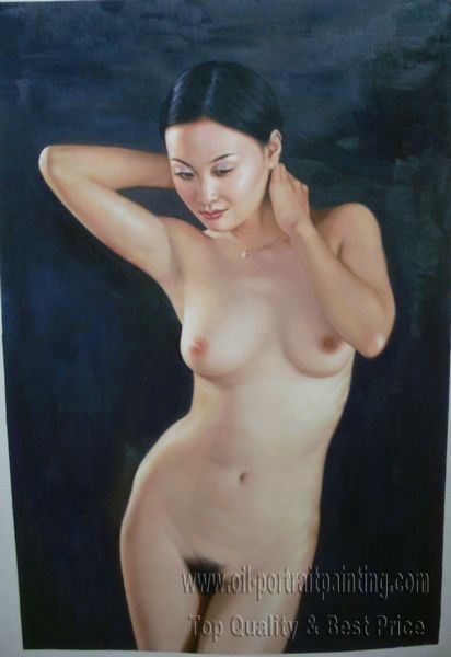 Finished Nude Oil Painting Sample nine