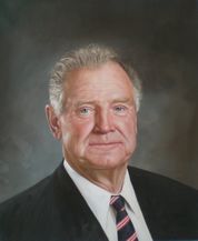 executive officer portrait painting