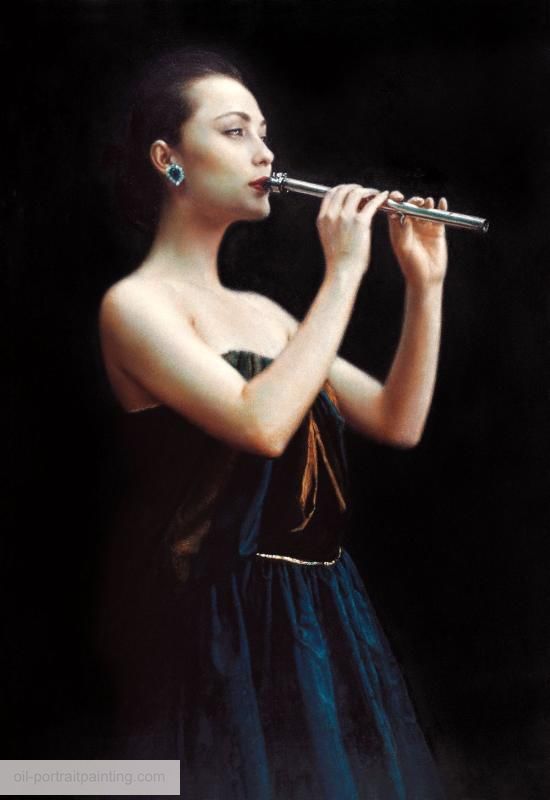 Chen Yi Fei portrait painting eight