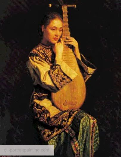 Chen Yi Fei portrait painting eleven