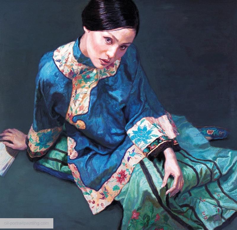Chen Yi Fei portrait painting fourteen