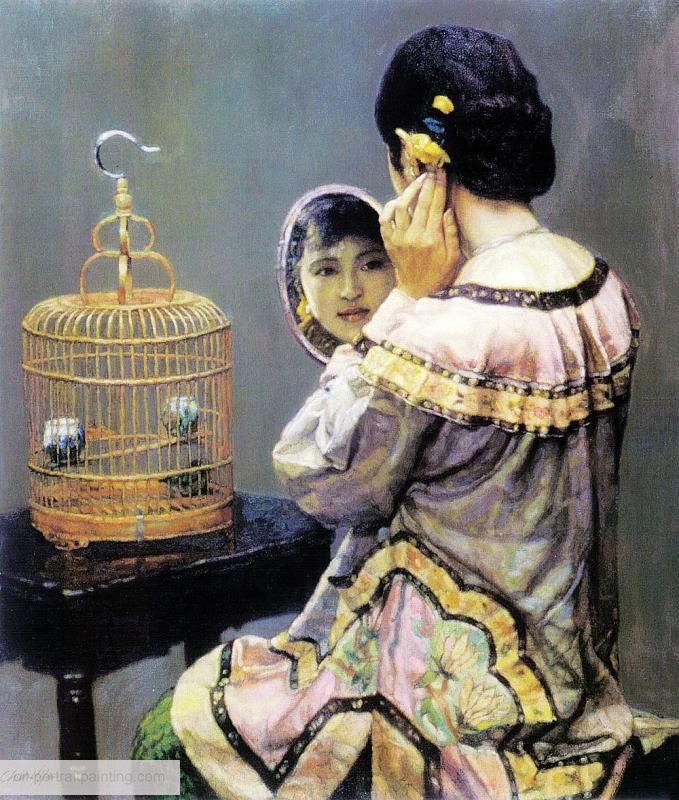 Chen Yi Fei portrait painting fifteen