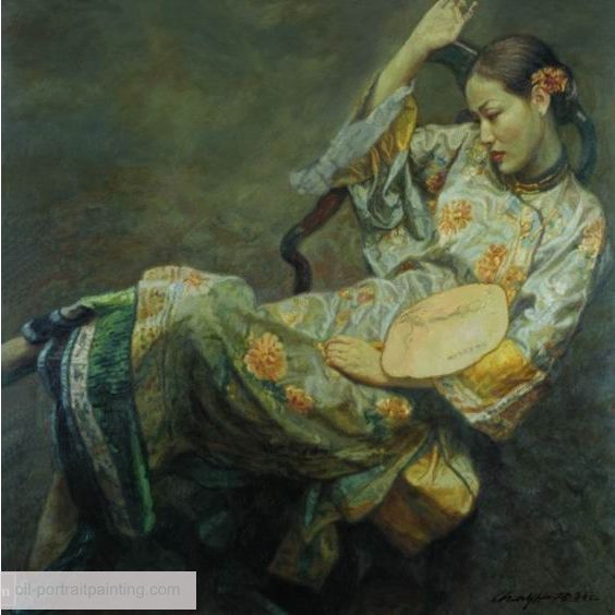 Chen Yi Fei portrait painting sixteen