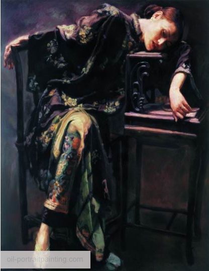 Chen Yi Fei portrait painting eighteen