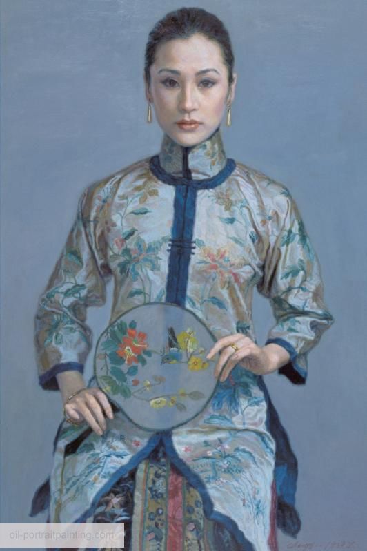 Chen Yi Fei portrait painting twenty-three