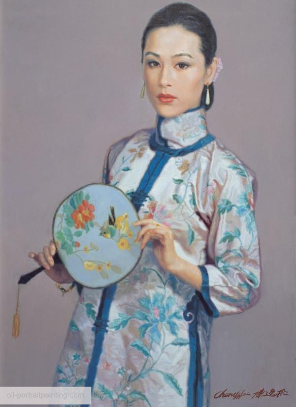 Chen Yi Fei portrait painting twenty-five