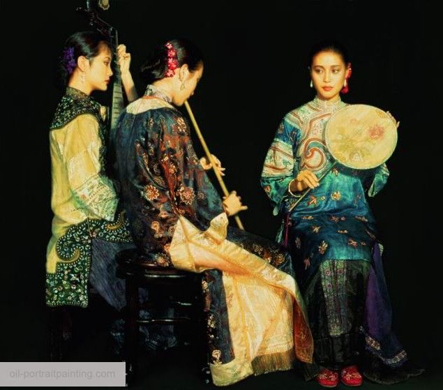 Chen Yi Fei portrait painting twenty-six